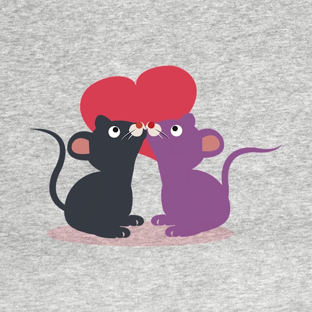 Mice in love by dddesign